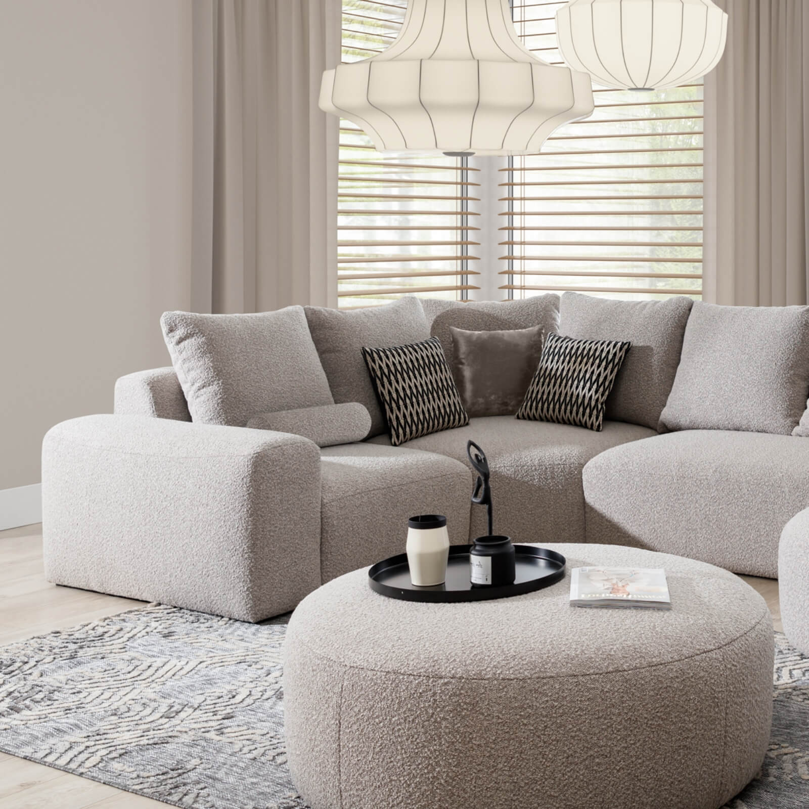 Shizuka Corner Couch -
