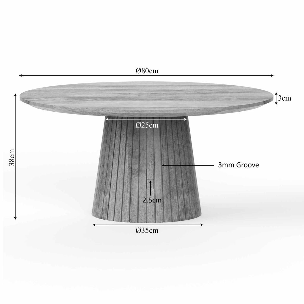 the tokyo coffee table 80cm-