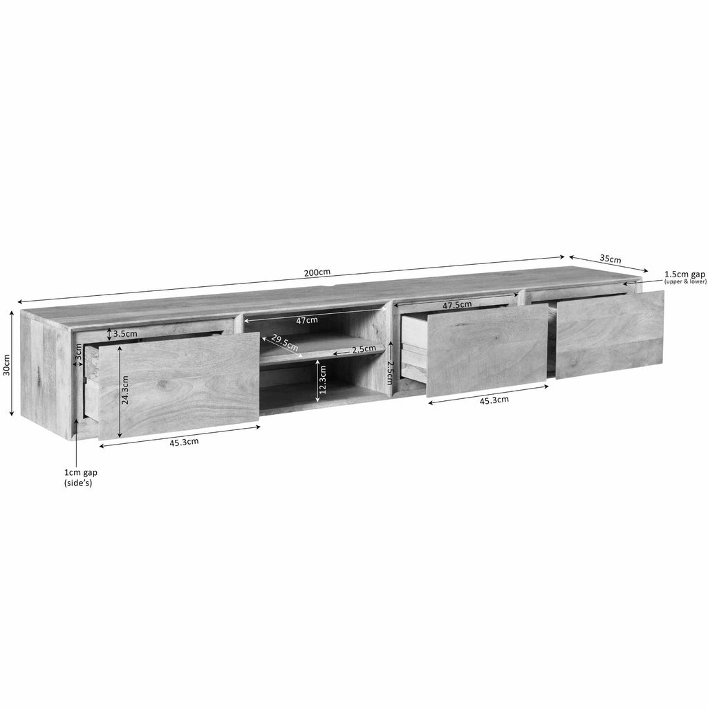 The Tokyo tv-unit- 200cm